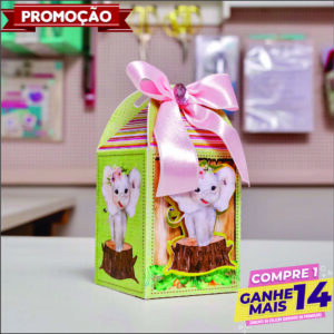 Arquivo Digital Caixa Abinha Safari Rosa