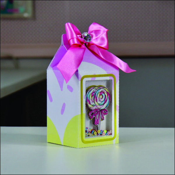 Arquivo Digital Caixa Milk Shaker Confeitaria