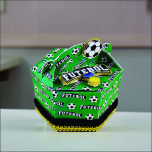 Arquivo Digital Caixa Sextavada Futebol