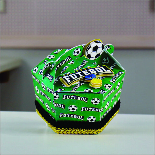 Arquivo Digital Caixa Sextavada Futebol