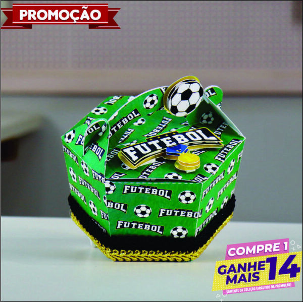Arquivo Digital Caixa Sextavada Futebol
