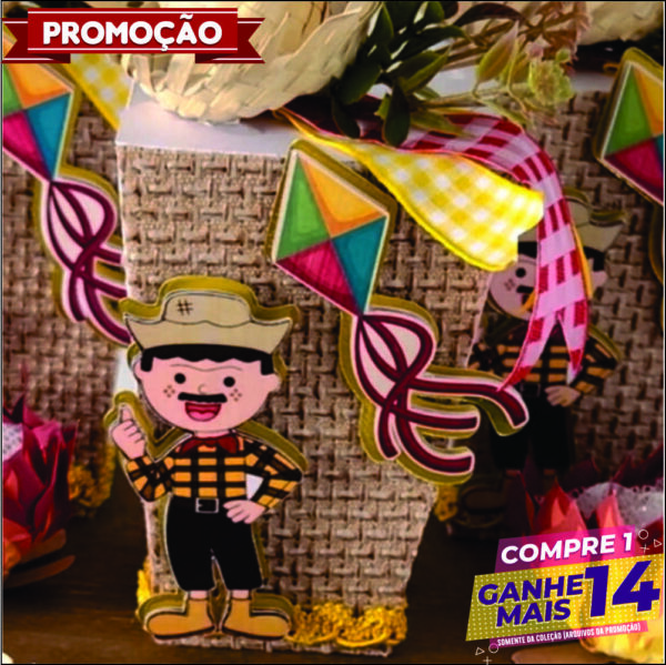 Arquivo Digital Caixa Sushi Festa Junina Menino