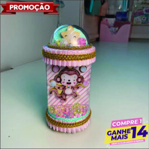 Arquivo Digital Cilindro Shaker Circo Rosa