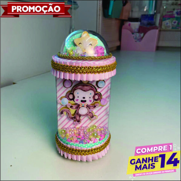 Arquivo Digital Cilindro Shaker Circo Rosa