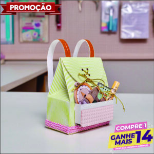Arquivo Digital Mochila Safari Rosa