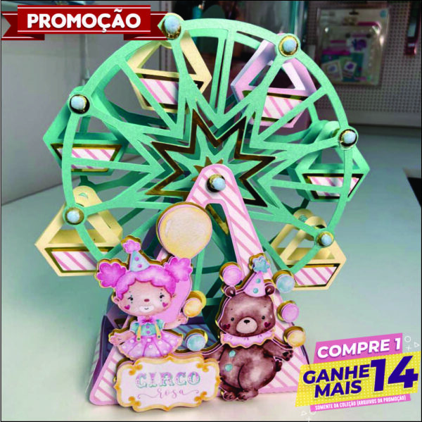 Arquivo Digital Roda Gigante Circo Rosa