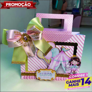 Arquivo Digital Sacolinha Circo Rosa